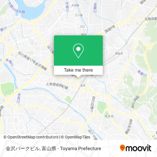 金沢パークビル map