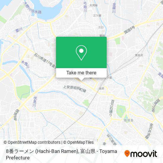 8番ラーメン (Hachi-Ban Ramen) map