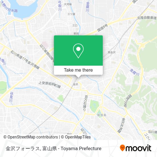 金沢フォーラス map