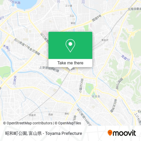 昭和町公園 map
