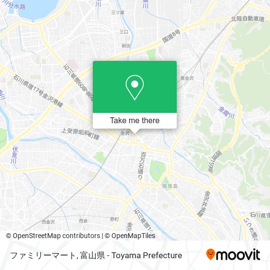 ファミリーマート map