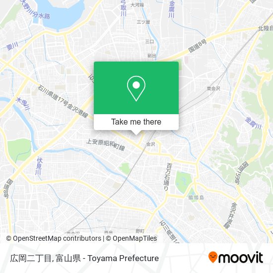 広岡二丁目 map