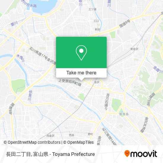 長田二丁目 map
