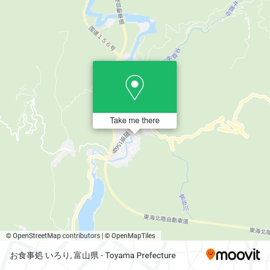 お食事処 いろり map