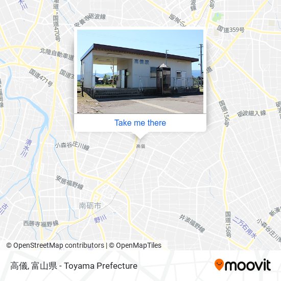 高儀 map