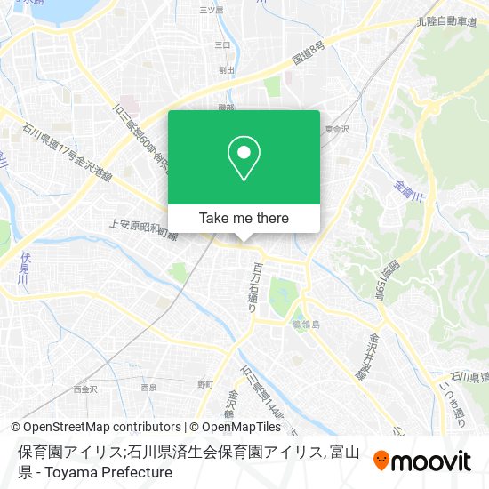 保育園アイリス;石川県済生会保育園アイリス map
