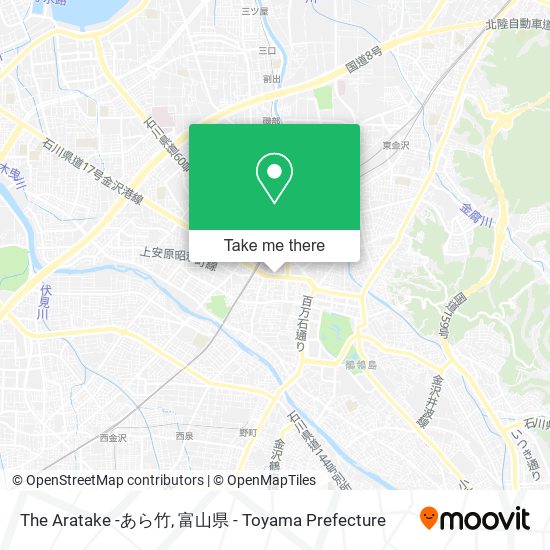 The Aratake -あら竹 map