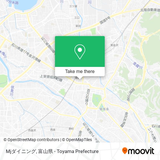 Mjダイニング map