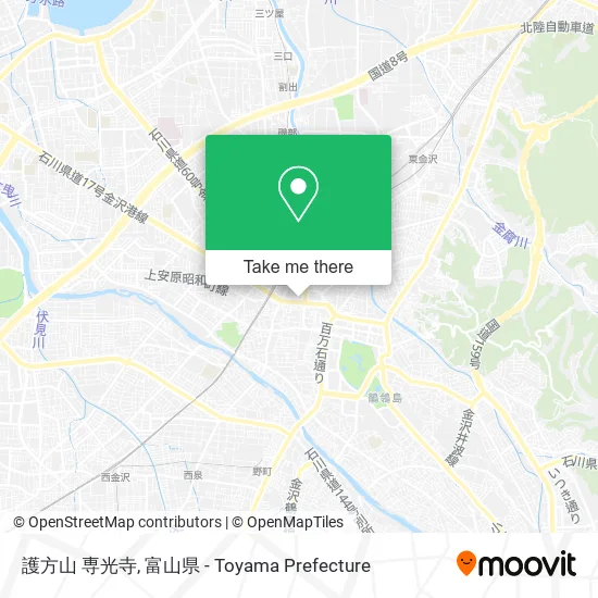 護方山 専光寺 map