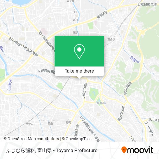 ふじむら歯科 map