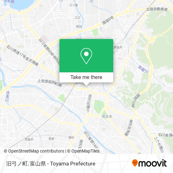 旧弓ノ町 map