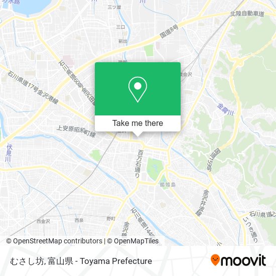 むさし坊 map