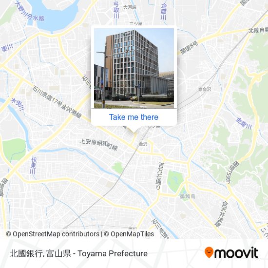 北國銀行 map