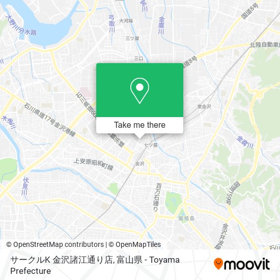 サークルK 金沢諸江通り店 map