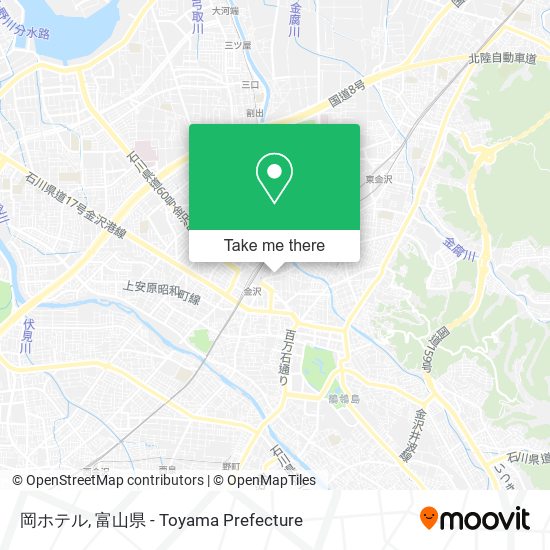 岡ホテル map