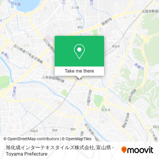 旭化成インターテキスタイルズ株式会社 map