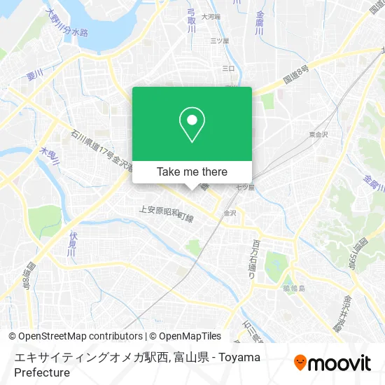 エキサイティングオメガ駅西 map