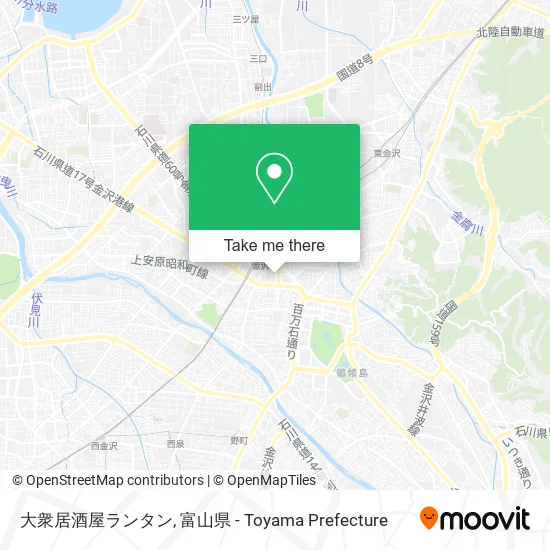 大衆居酒屋ランタン map