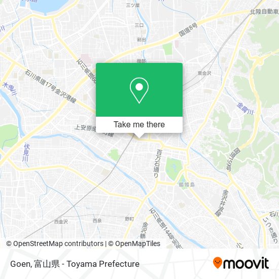 Goen map