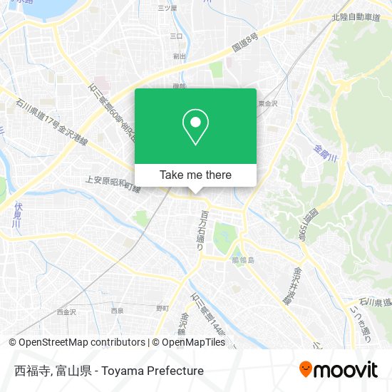 西福寺 map
