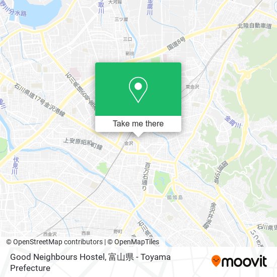 Good Neighbours Hostel map