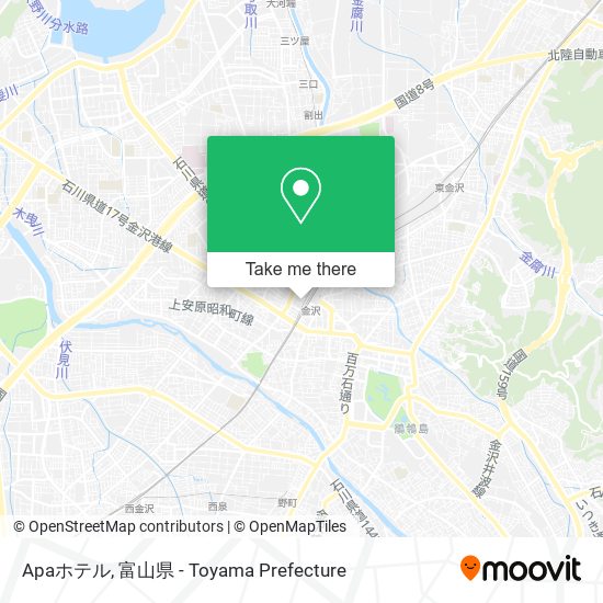 Apaホテル map