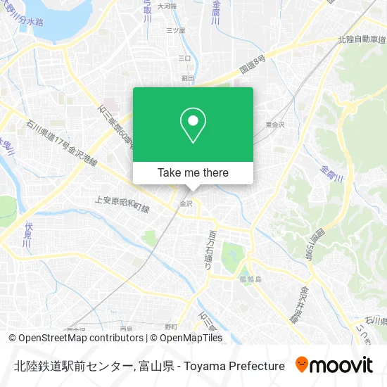 北陸鉄道駅前センター map
