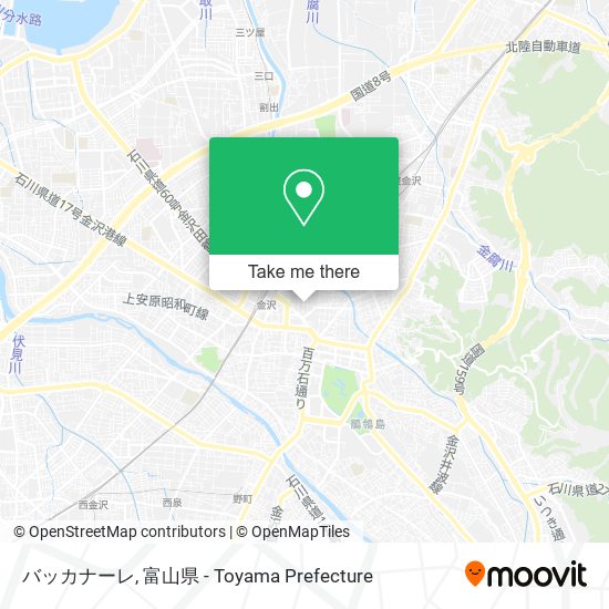 バッカナーレ map