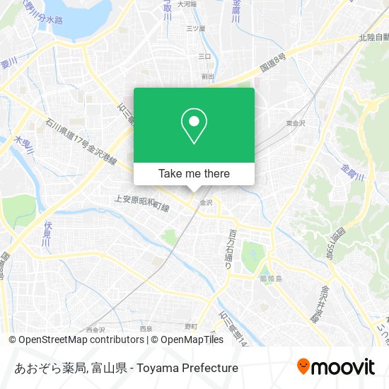 あおぞら薬局 map