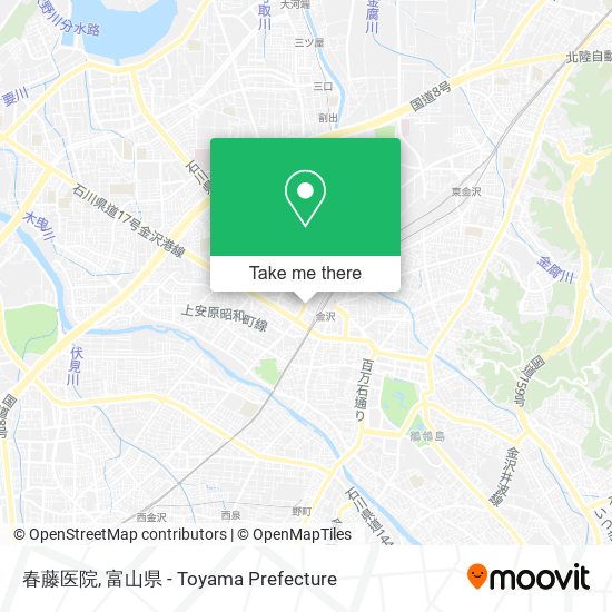 春藤医院 map
