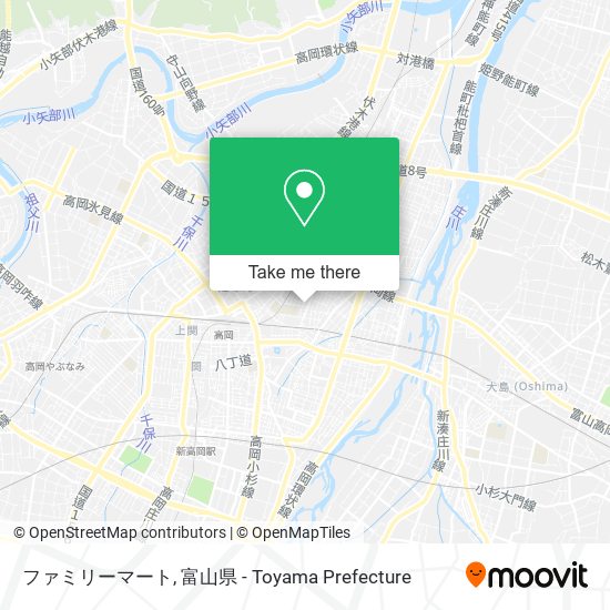ファミリーマート map