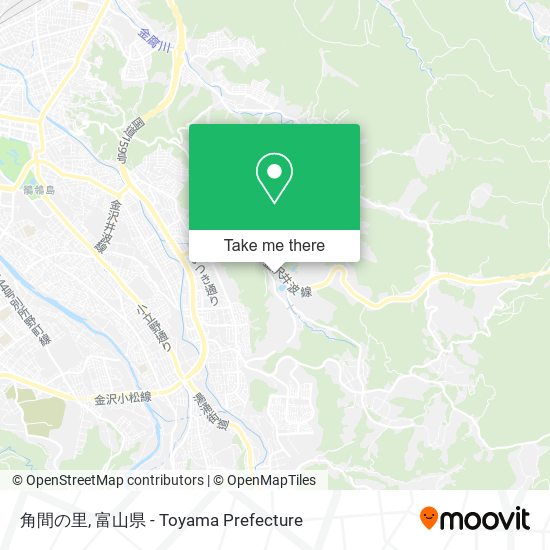 角間の里 map