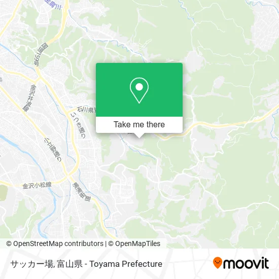 サッカー場 map