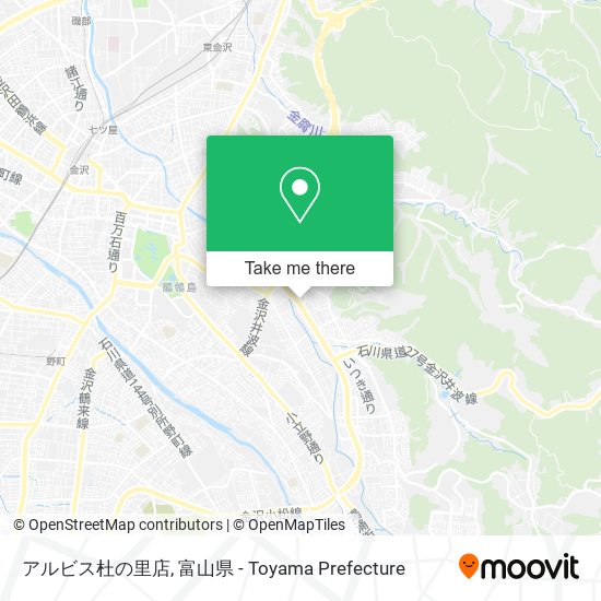 アルビス杜の里店 map