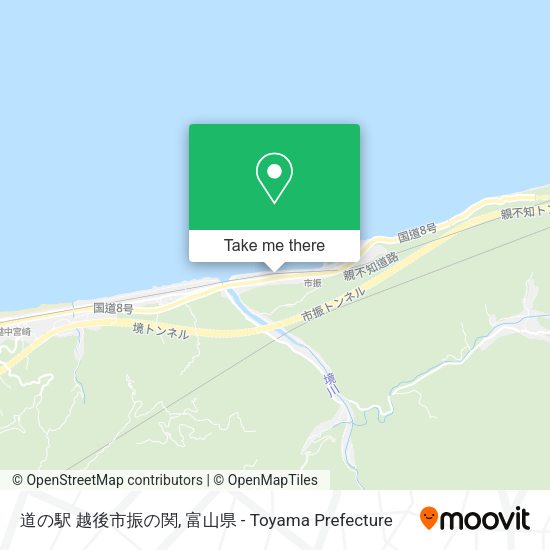 道の駅 越後市振の関 map