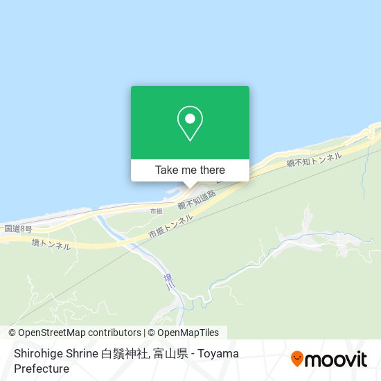 Shirohige Shrine 白鬚神社 map