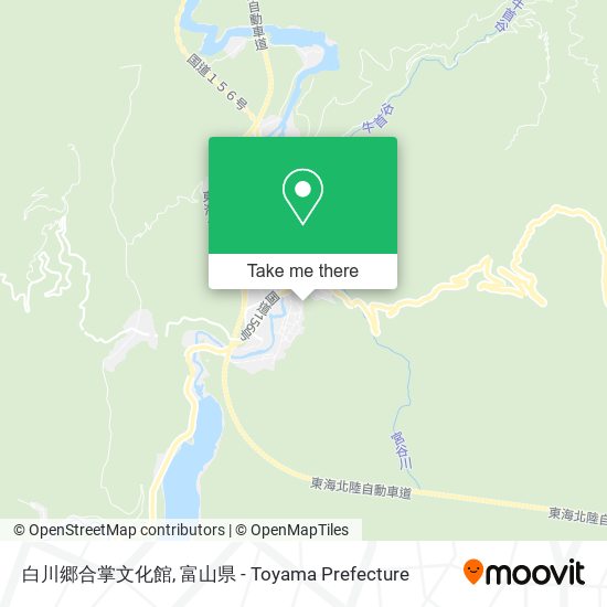 白川郷合掌文化館 map