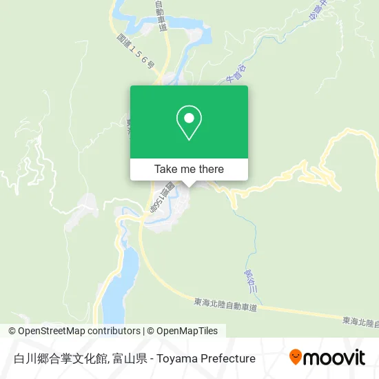 白川郷合掌文化館 map