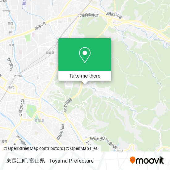 東長江町 map