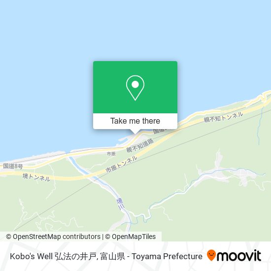 Kobo's Well 弘法の井戸 map