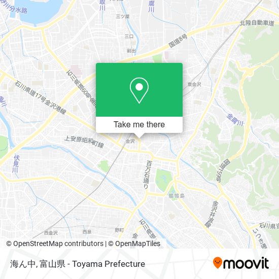 海ん中 map