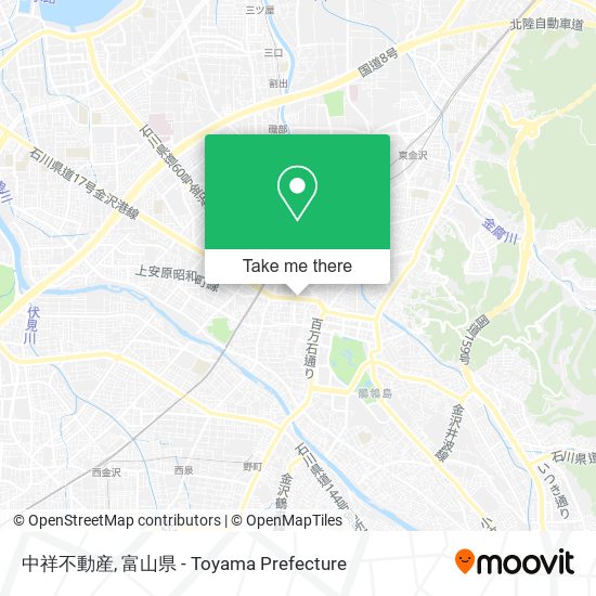 中祥不動産 map