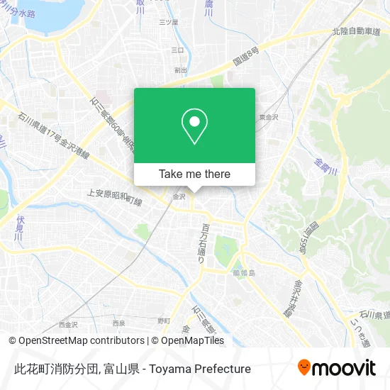 此花町消防分団 map