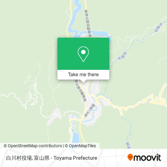 白川村役場 map