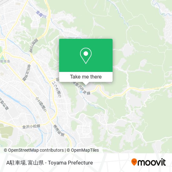 A駐車場 map