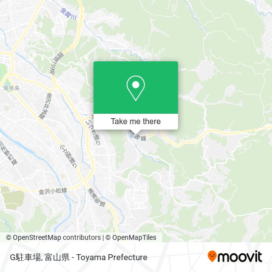 G駐車場 map