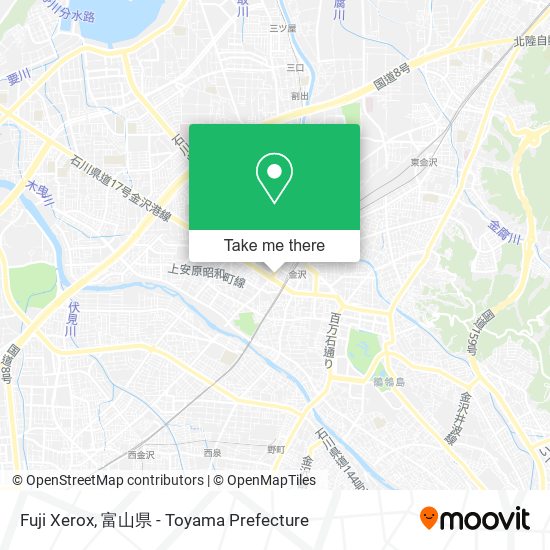Fuji Xerox map