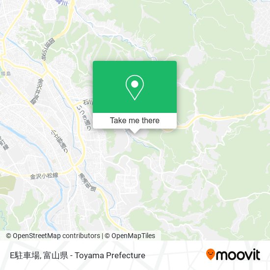 E駐車場 map