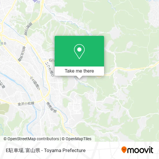 E駐車場 map