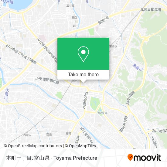 本町一丁目 map